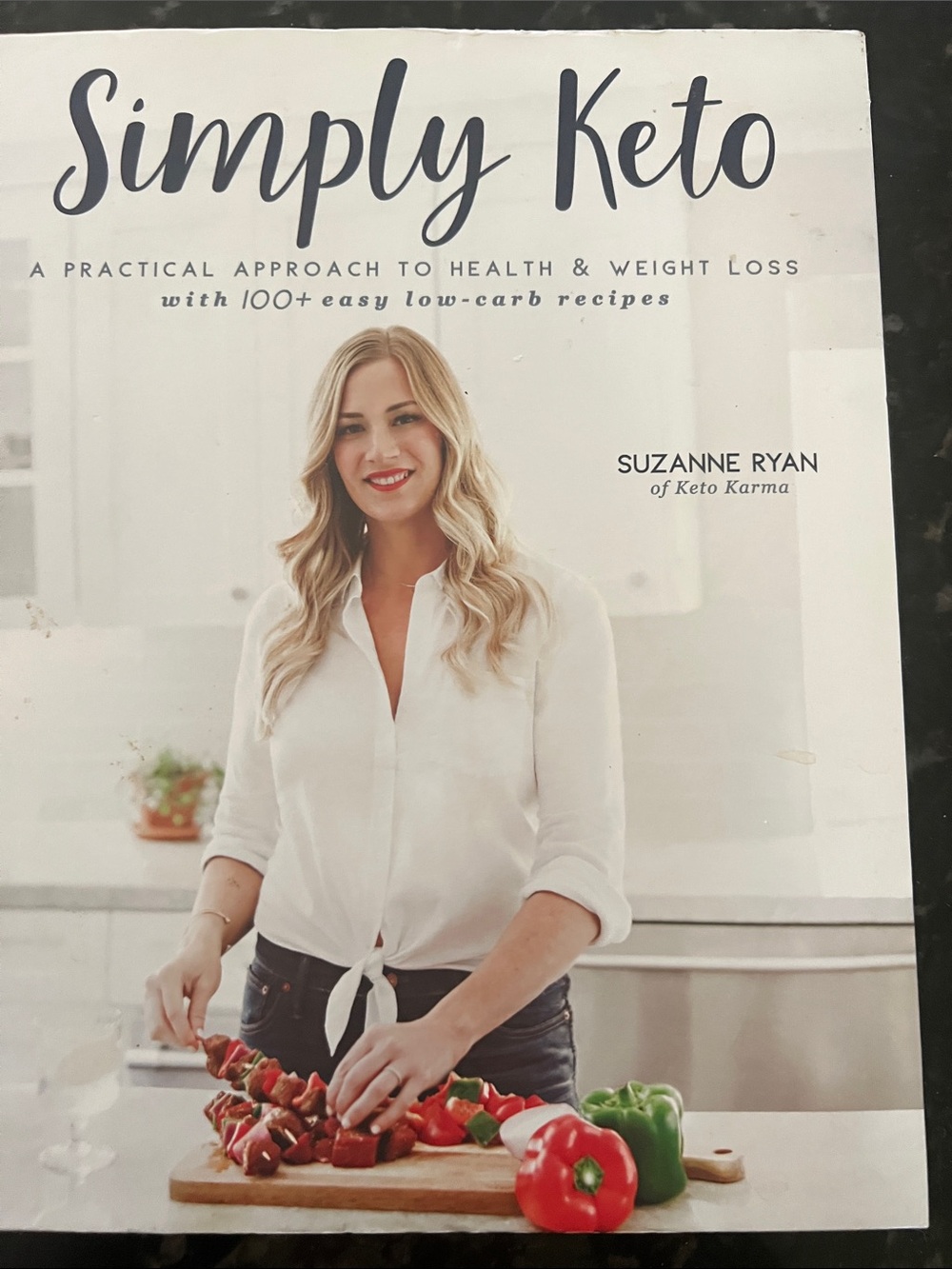 Simply Keto Cookbook by - White Cover